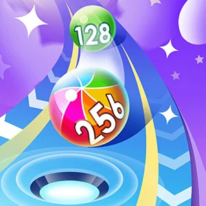 2048 Run Gorgeous Balls free online game on G76