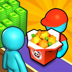 Panda Kitchen Idle Tycoon game on G76
